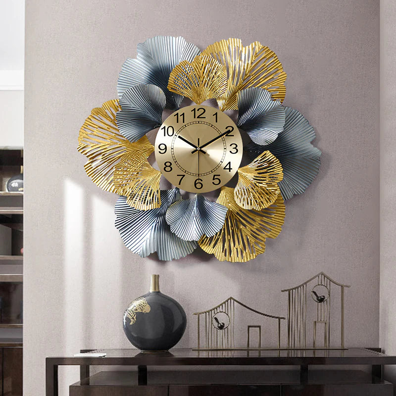 Modern  Metal Wall Clock