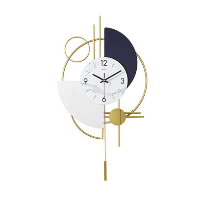 Multicolour Metal Novelty Clock