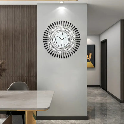 Creative Metal Wall Clock