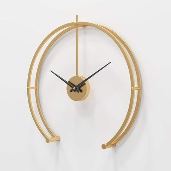 Modern Metal Wall Clock For Home Decor