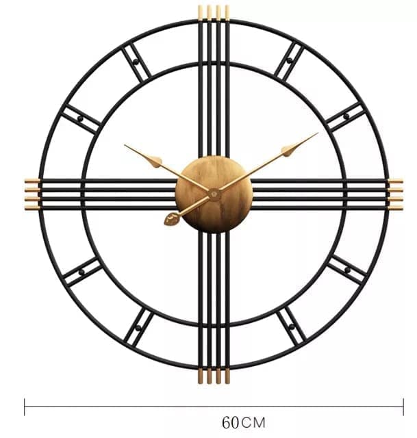 Modern Metal Wall Clock