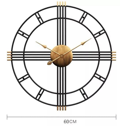 Modern Metal Wall Clock