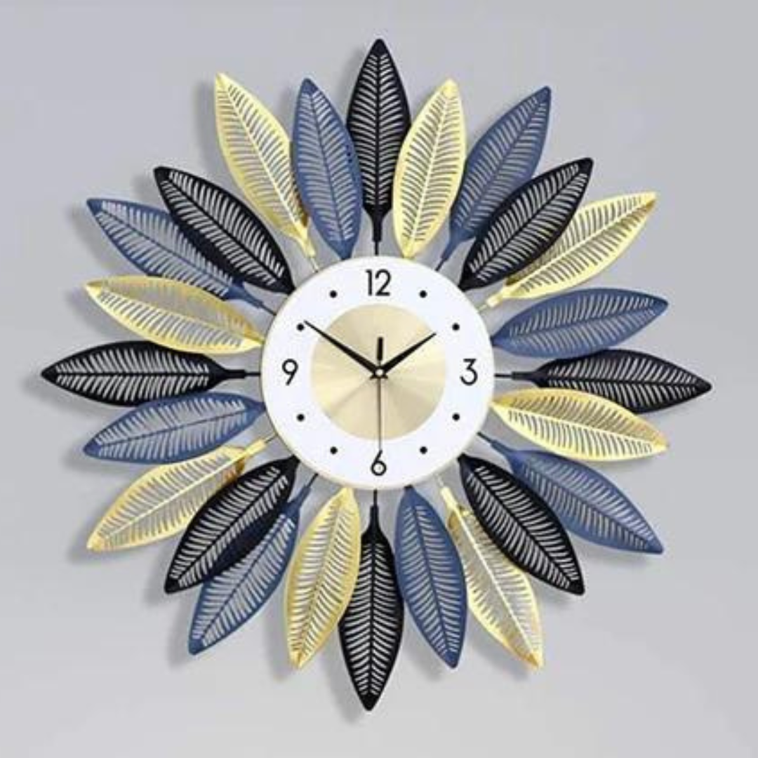 Metal wall clocks