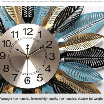 Metal wall clocks