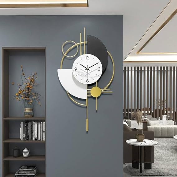 Multicolour Metal Novelty Clock