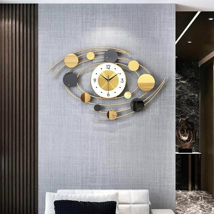 Modern  Metal Wall Clock