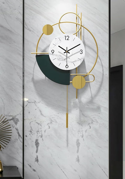 Modern Creative Metal Wall Clock