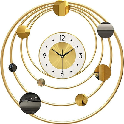 Modern Metal Wall Clock For Home Decor