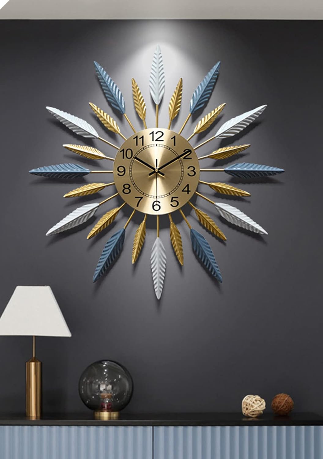 Wall Clock Art Decor Clock Large Wall Clock 3D