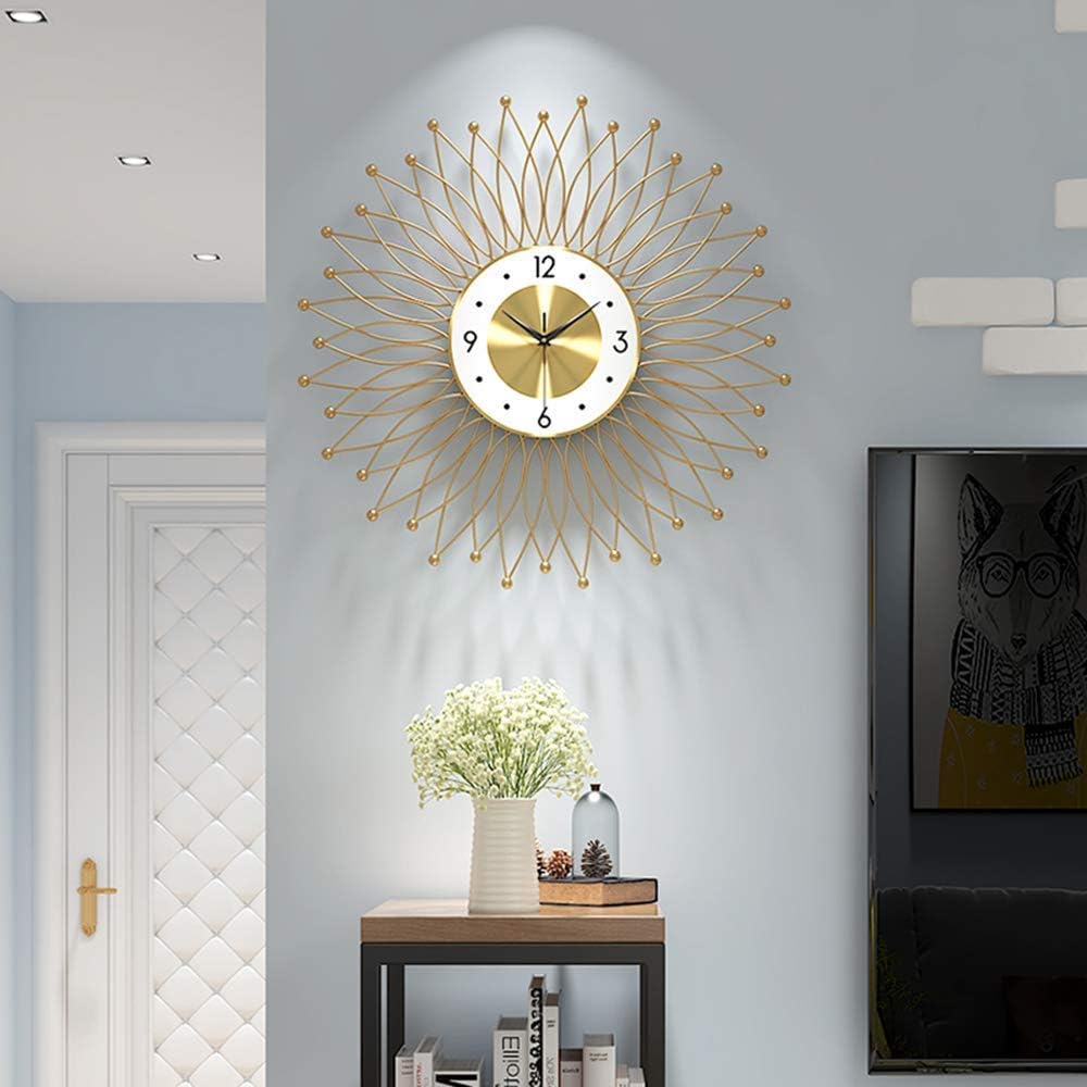 Metallic Wall Clock