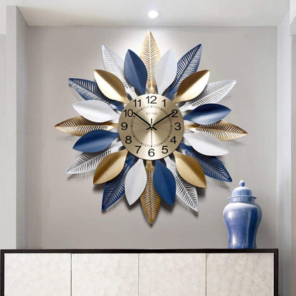 Metallic Wall Clock