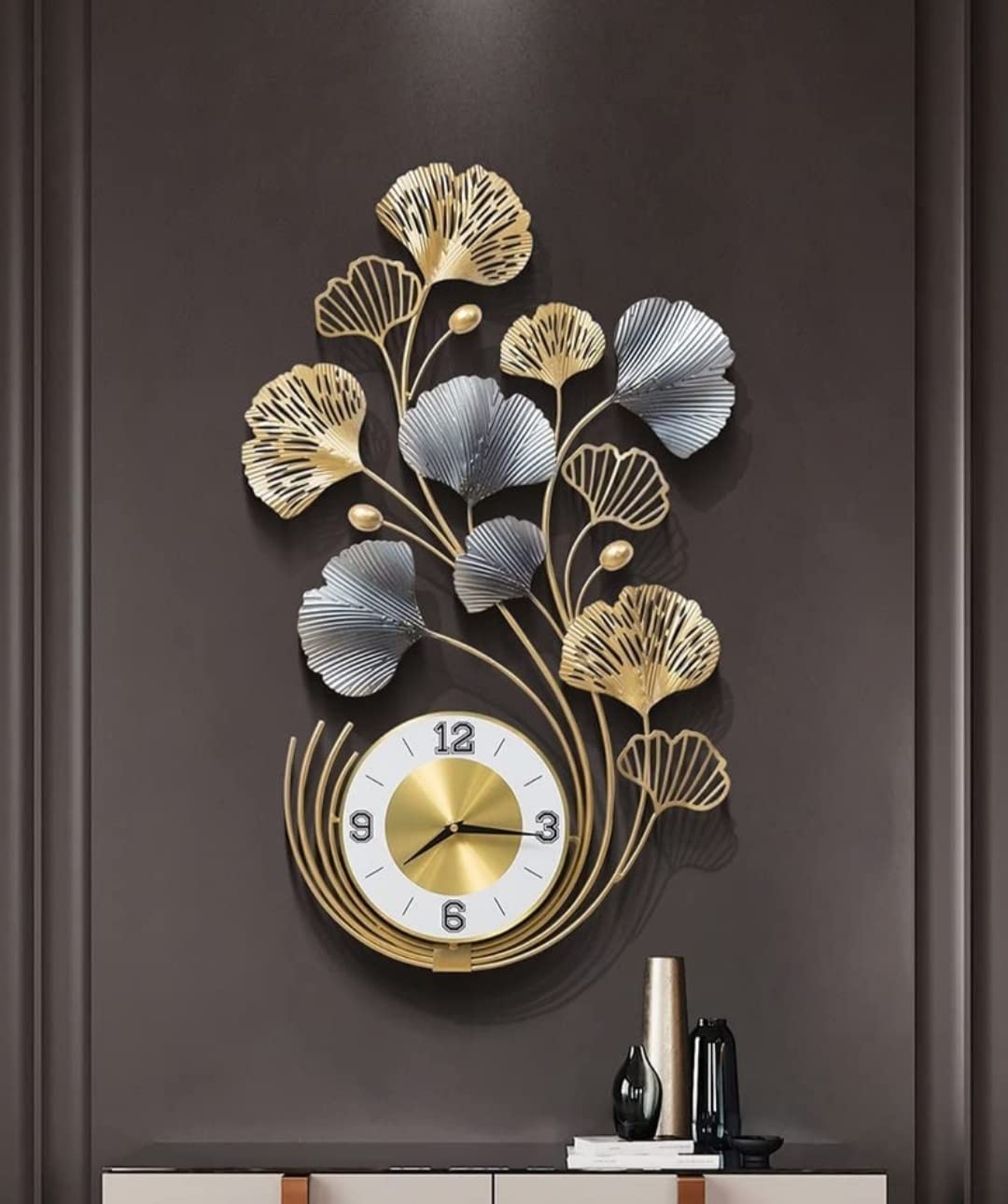 Modern Metal Wall Clock