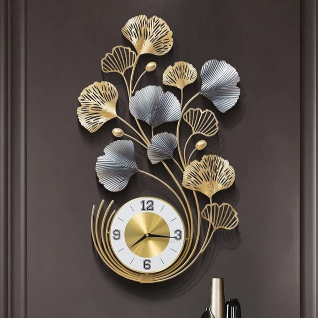 Modern Metal Wall Clock