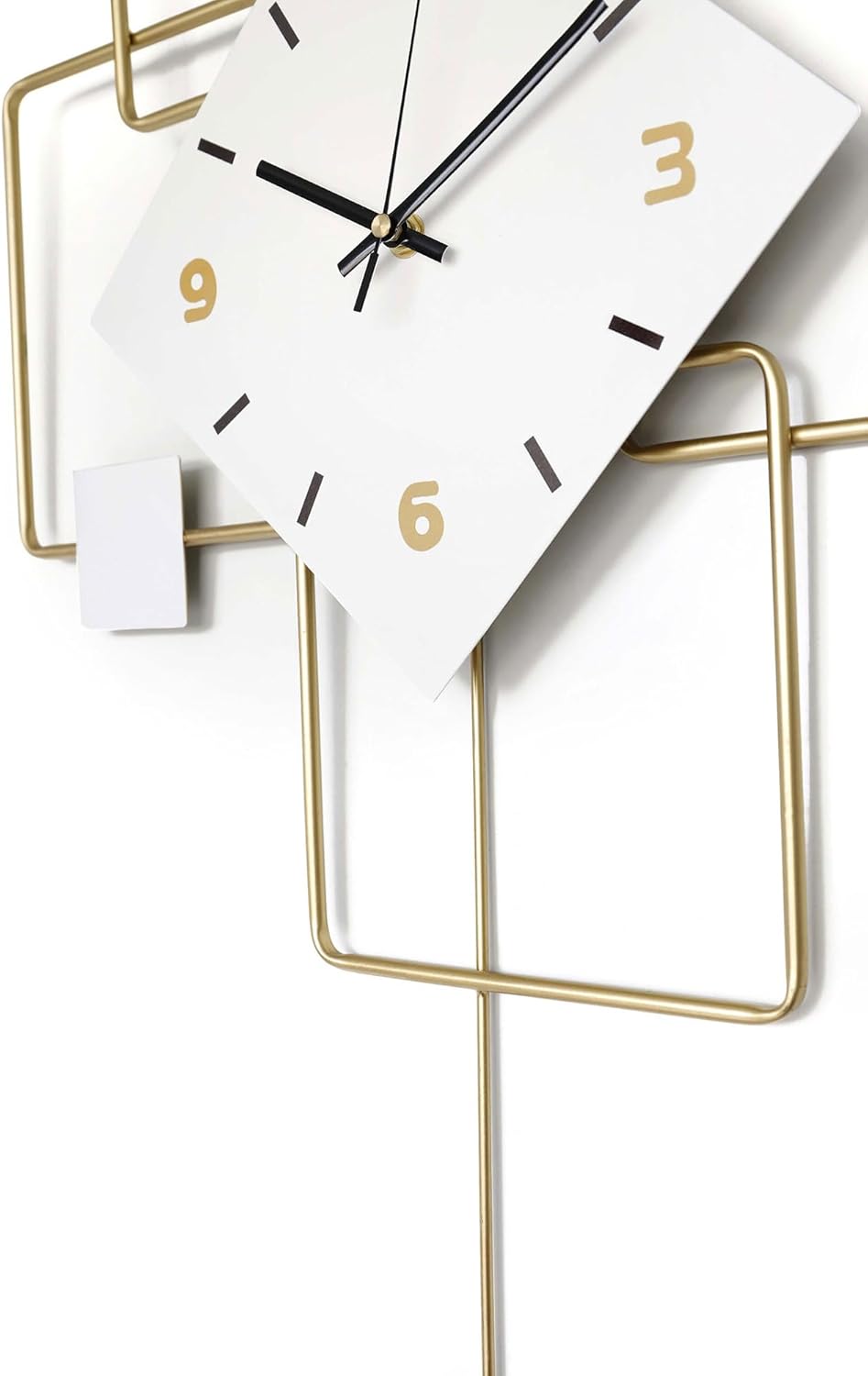 Squire combination Contemporary Wall Clock