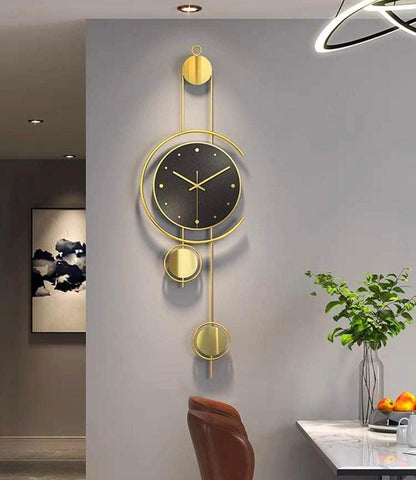 Metal Wall Clock For Home Decor