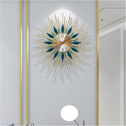 Metallic Wall Clock