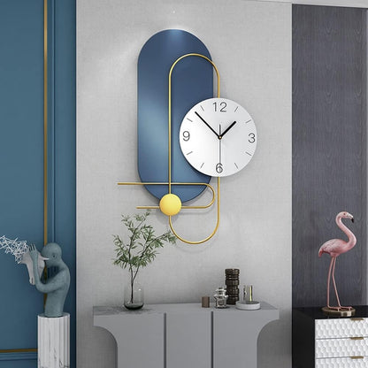 Large Display Modern Minimalist Wall Clock