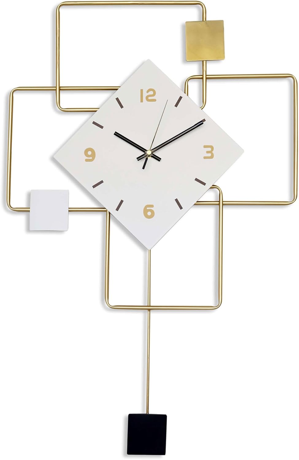 Squire combination Contemporary Wall Clock