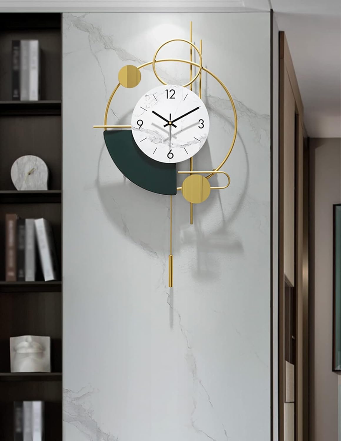 Modern Creative Metal Wall Clock