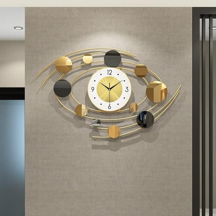 Modern  Metal Wall Clock