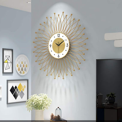 Metallic Wall Clock