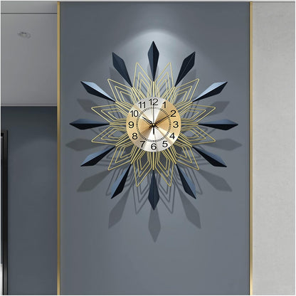 Metallic Wall Clock