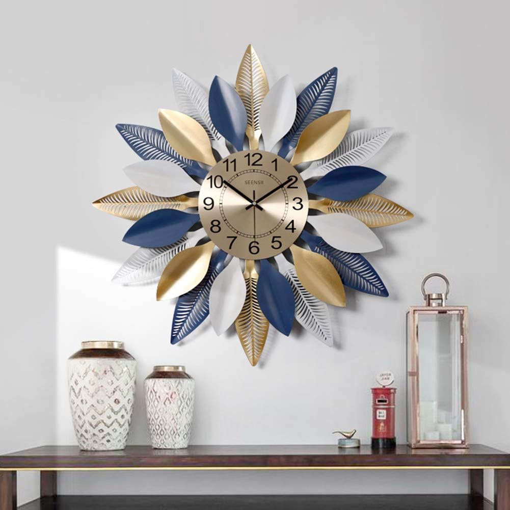 Metallic Wall Clock