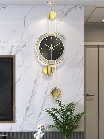 Metal Wall Clock For Home Decor