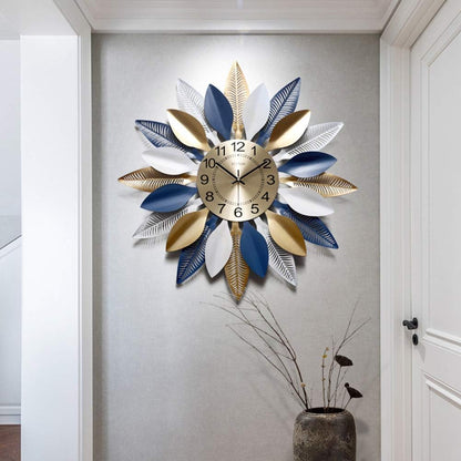 Metallic Wall Clock