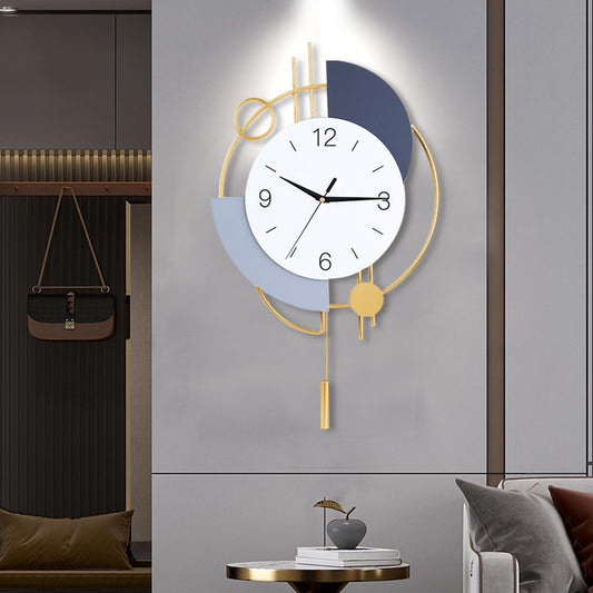 Abstract Shaped Geometric Wall Clock