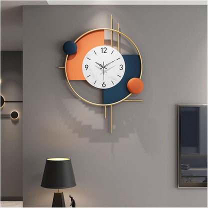 Large Sunburst Decorative Wall Clock