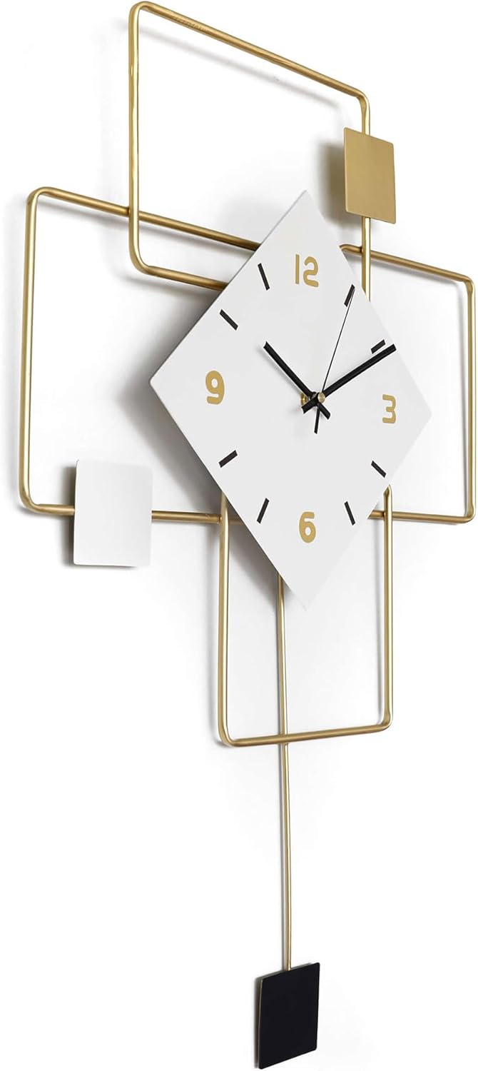 Squire combination Contemporary Wall Clock