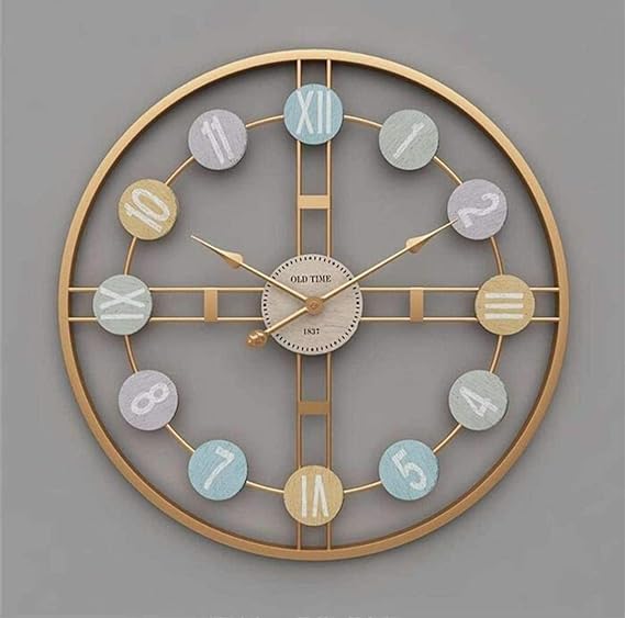 Modern Metal Wall Clock