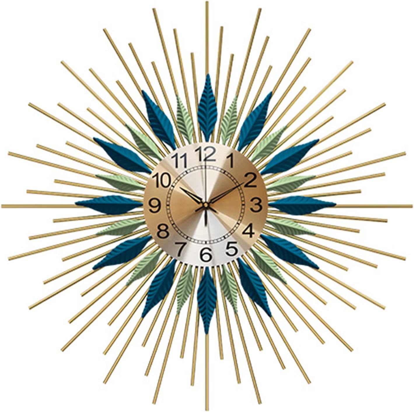 Metallic Wall Clock