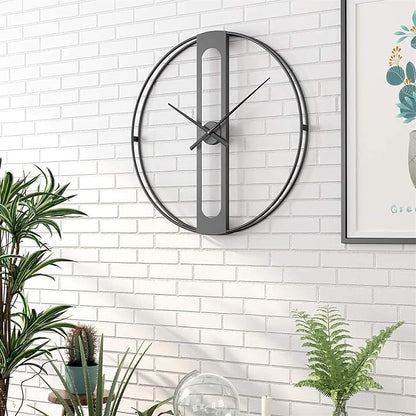 Modern Black Wall Clock