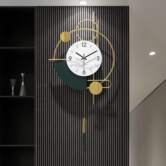 Modern Creative Metal Wall Clock