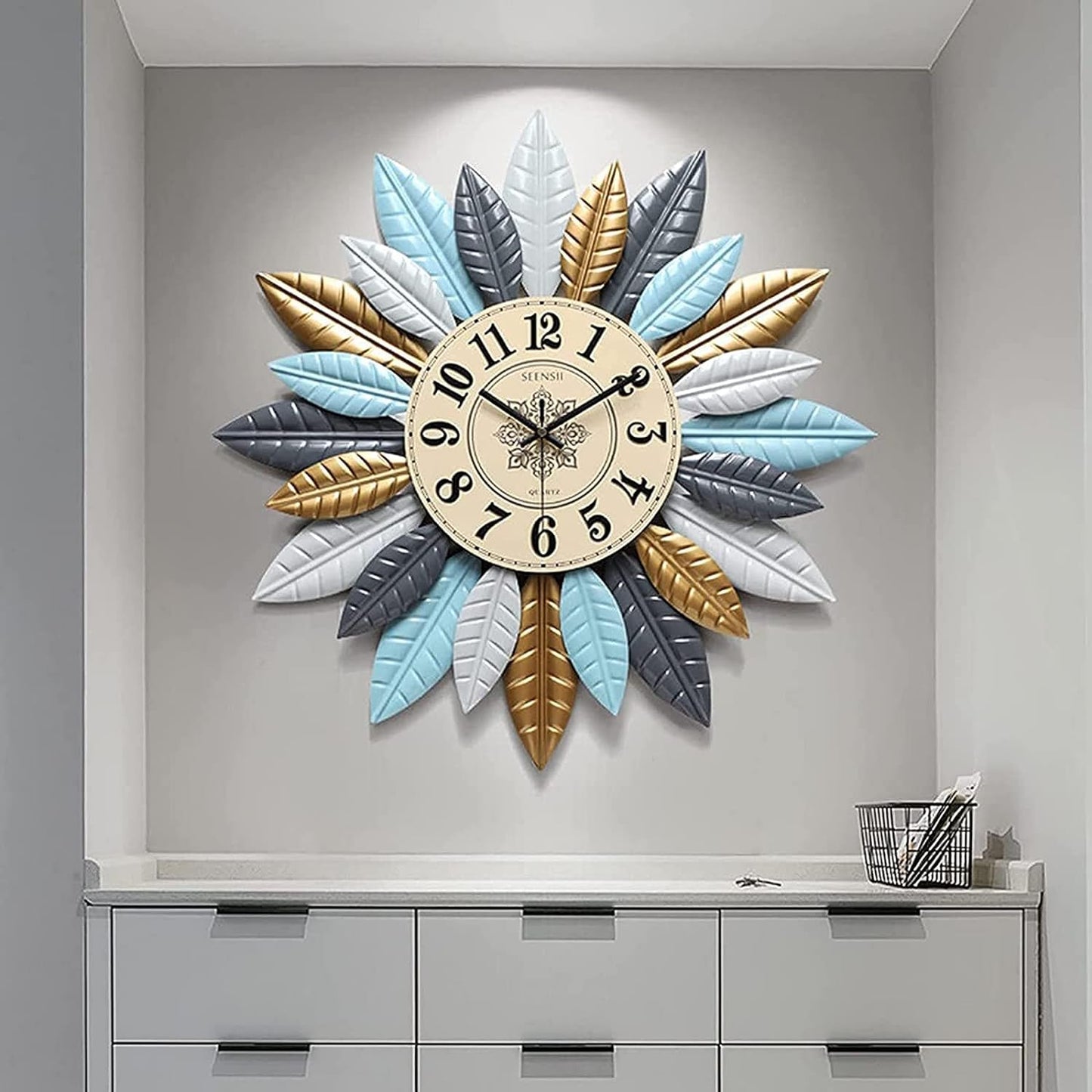 Wall Clock Modern Wall Decor Wall Clock, Artistic Wall Clocks 26inch