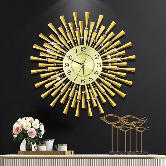 Metallic Wall Clock