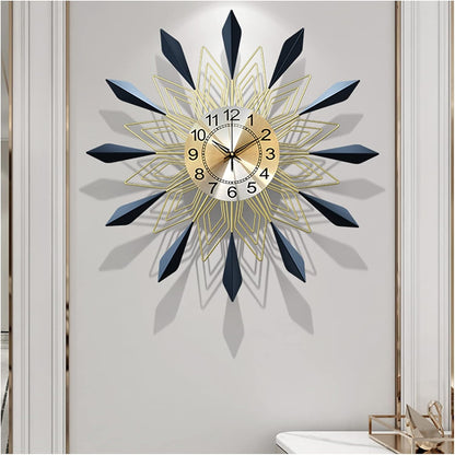 Metallic Wall Clock