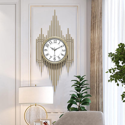 Nordic Luxury Wall Clock White