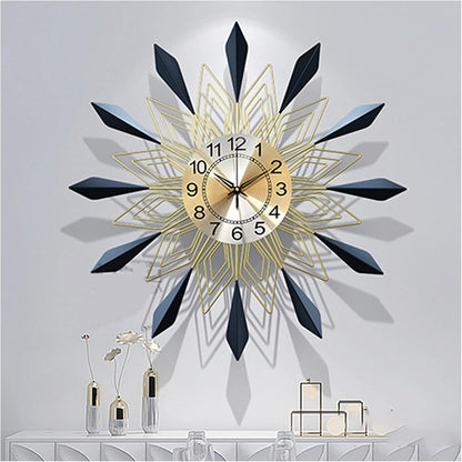 Metallic Wall Clock