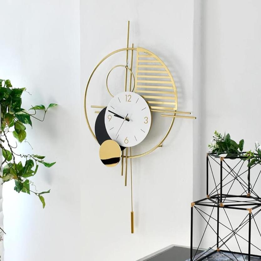 Geometric Wall Clock