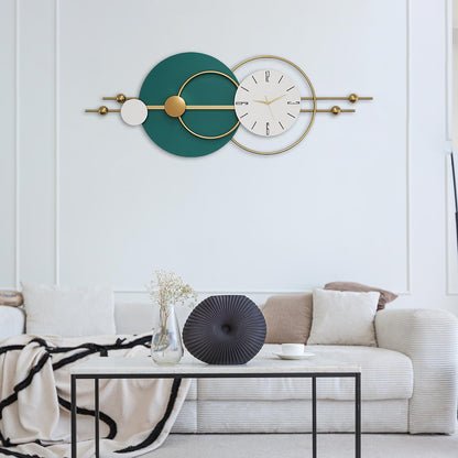 Modern Creative Metal Wall Clock