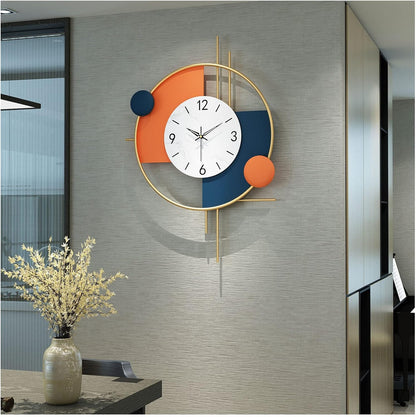 Large Sunburst Decorative Wall Clock