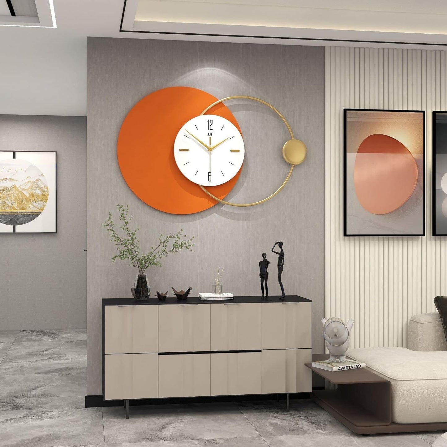 Wall Clock Light Luxury Clock Wall Clock