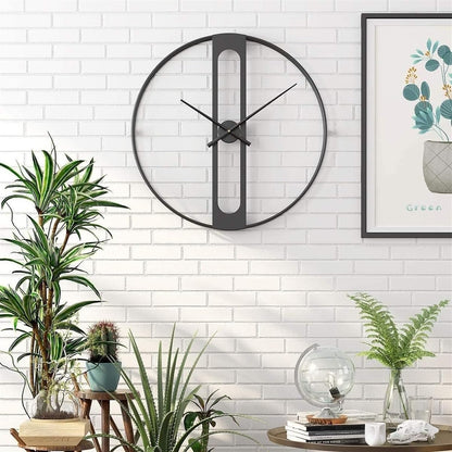 Modern Black Wall Clock