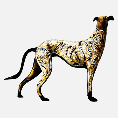 Brass Dog Statue | Brass Antique Dog Statue