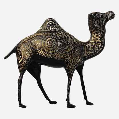 Brass Camel Figurine Vastu Premium Finished