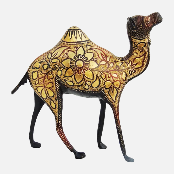 Brass Antique Camel Statue