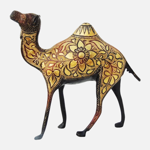 Brass Antique Camel Statue